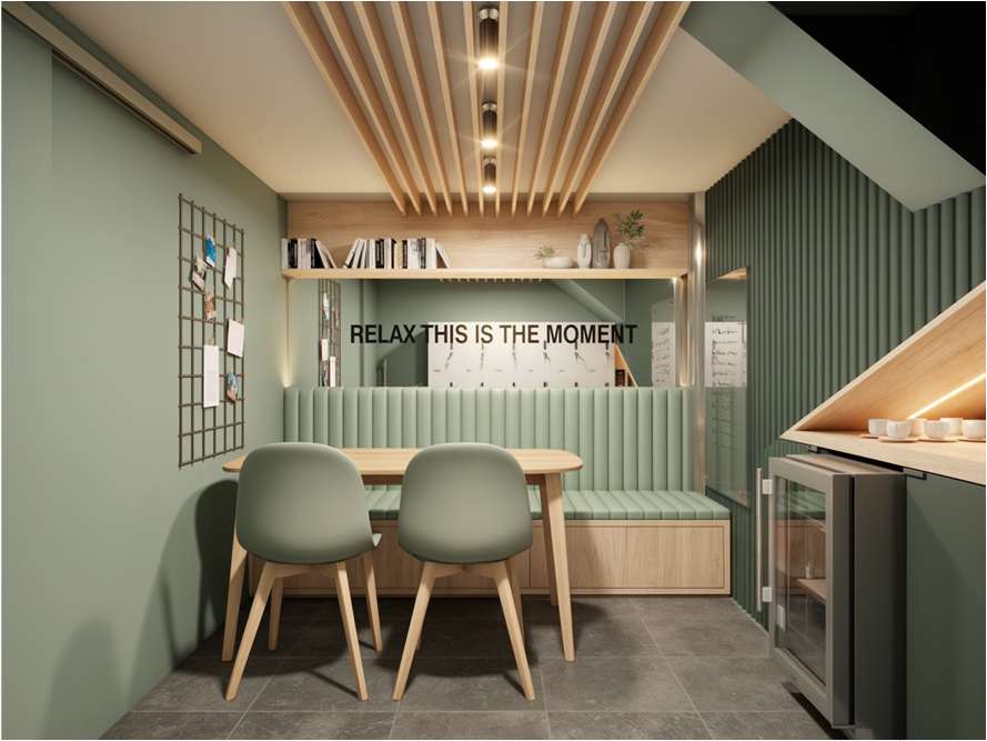 Proposta de design para espaço comercial